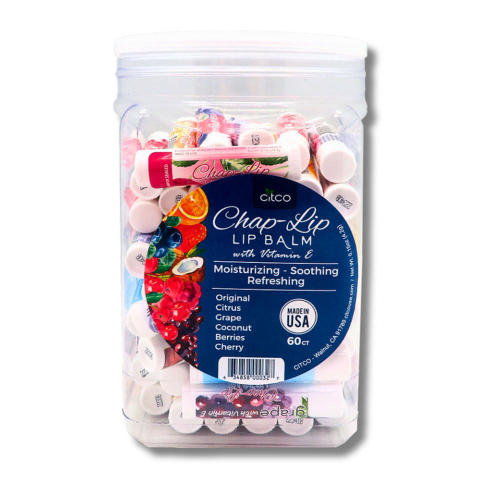 Chap Lip - Lip Balm - Jar of 60pcs