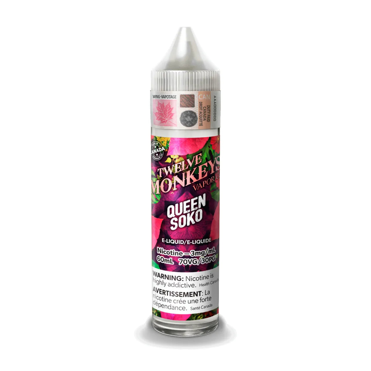 Twelve Monkeys - QUEEN SOKO (60mL)