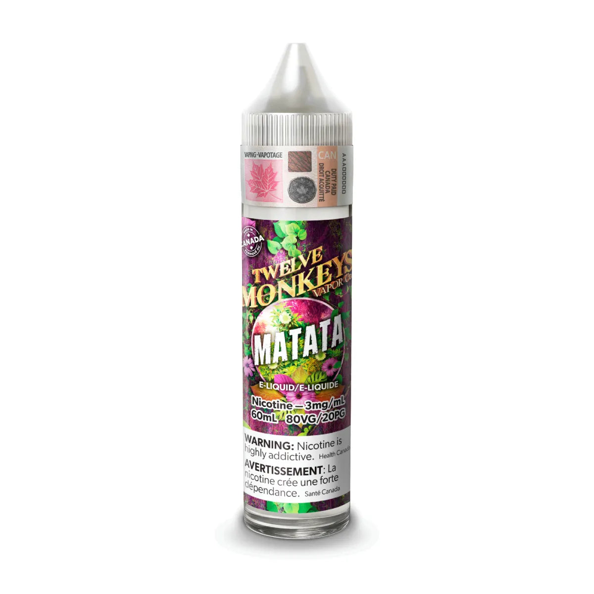 Twelve Monkeys - MATATA (60mL)