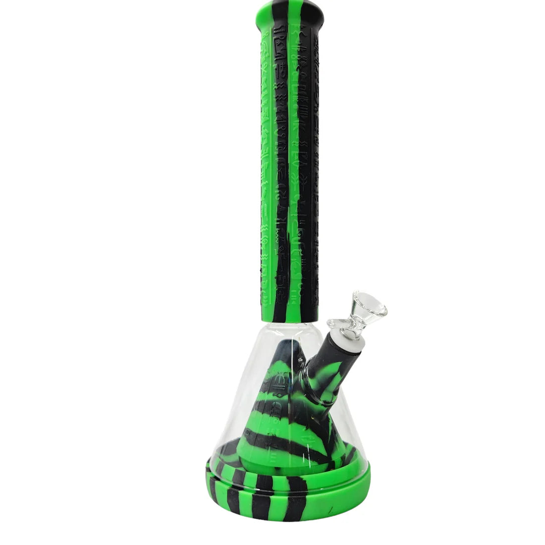 14" Silicone and Glass - Volcano Bong
