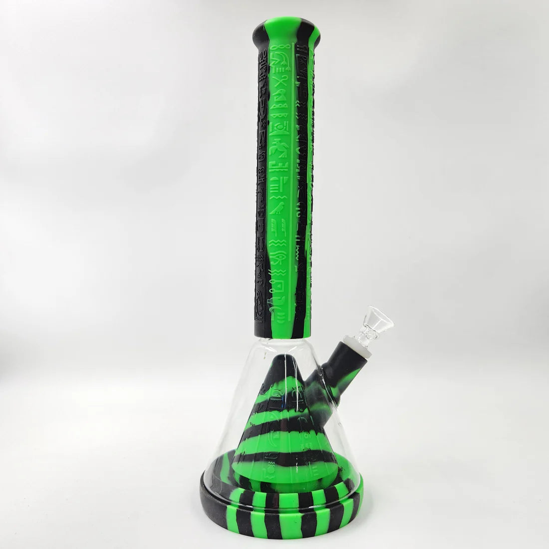 14" Silicone and Glass - Volcano Bong