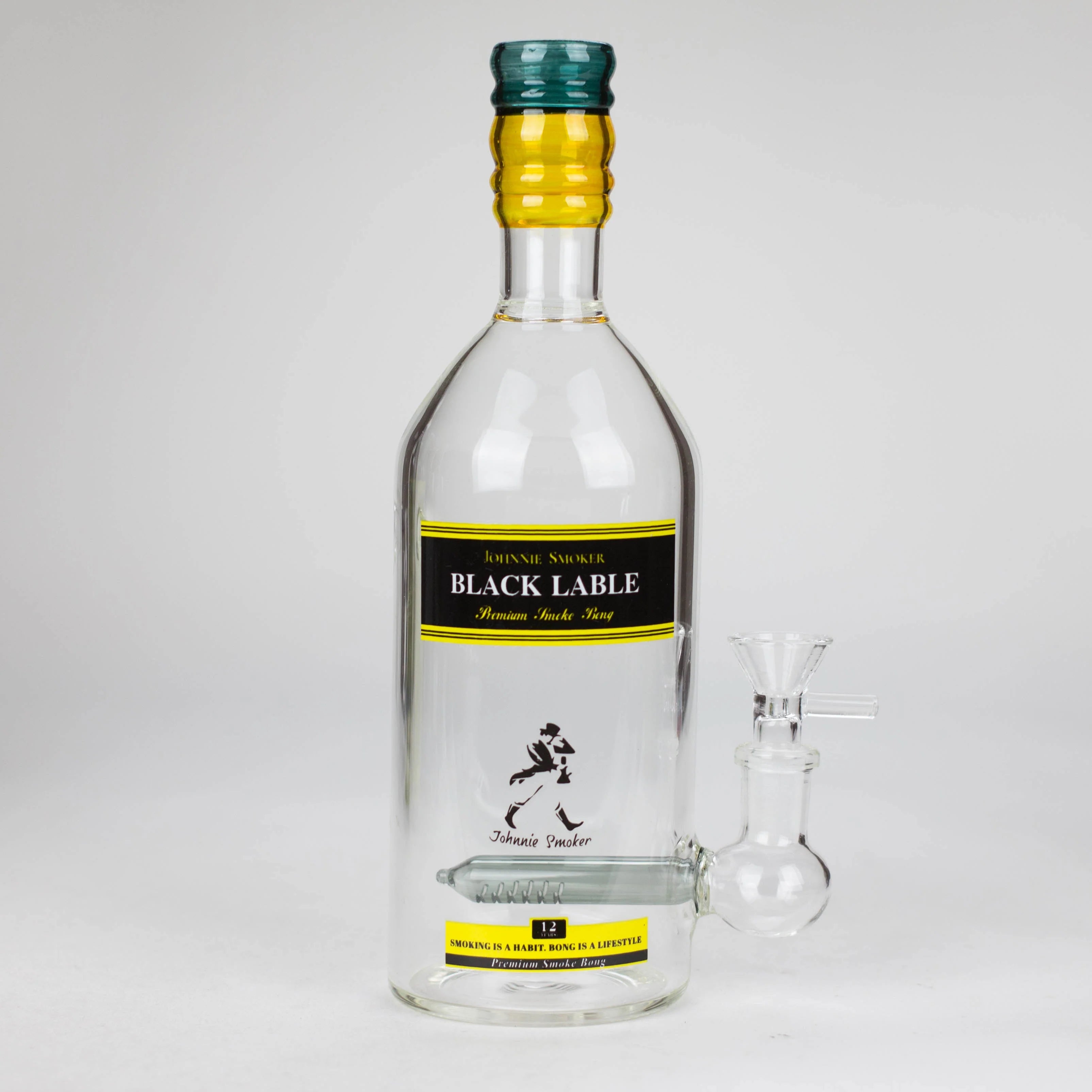 9" Liquor Bottle Theme - Water Pipe (Assorted Designs)