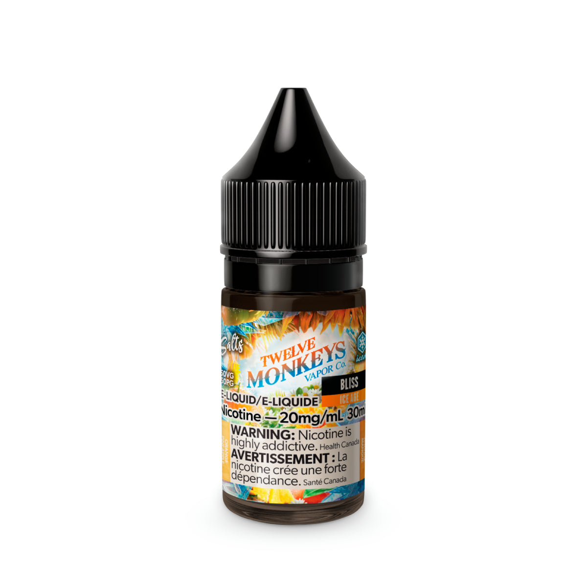 Twelve Monkeys Ice Age - Bliss Iced (Salt 30mL)
