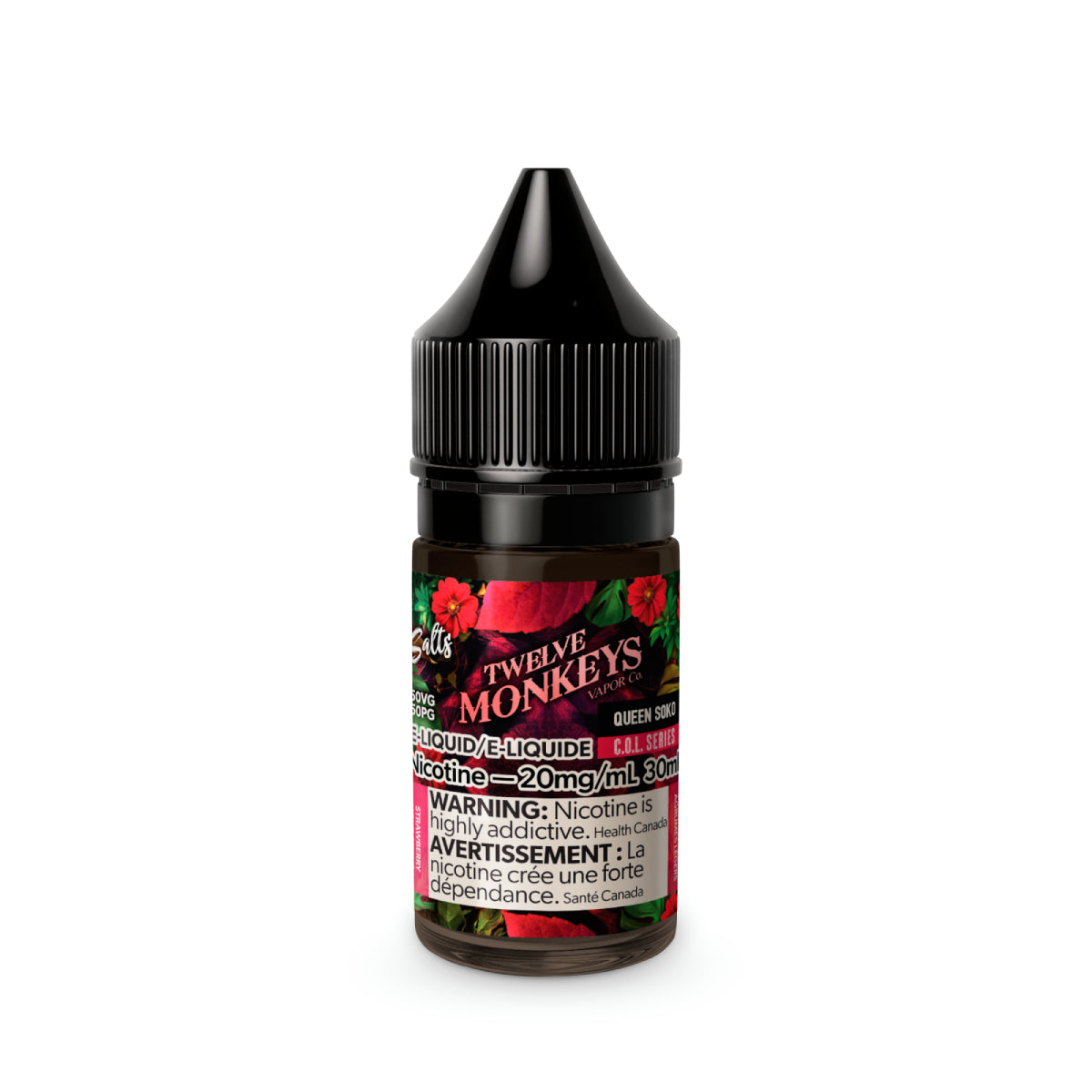 Twelve Monkeys - QUEEN SOKO (Salt 30mL)