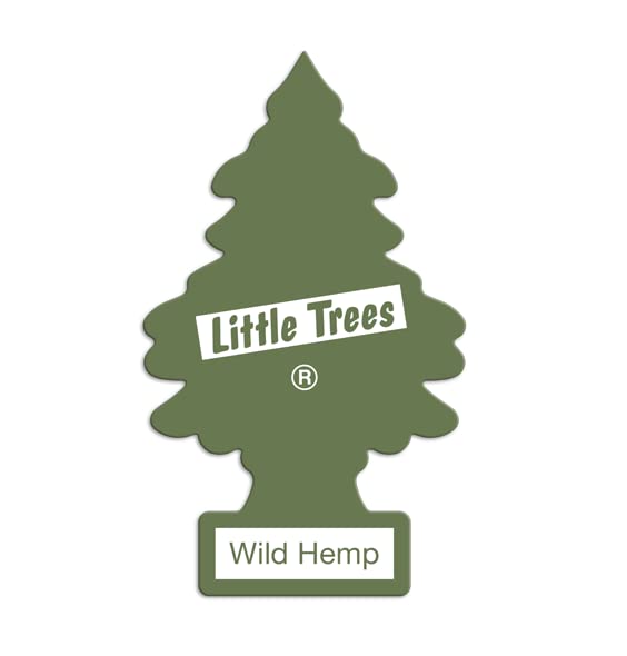 WILD HEMP - LITTLE TREE - AIR FRESHNER - 24ct