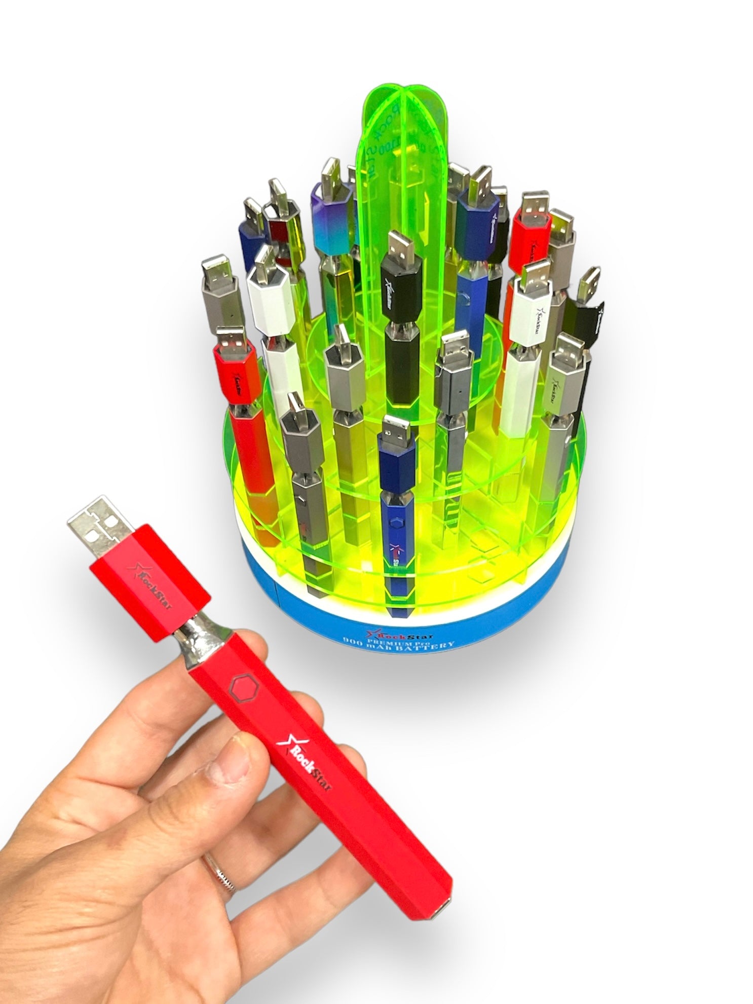 Rockstar Pinnacle Pro 5512 - 900 & 1100mAh - 510 Battery - 24ct