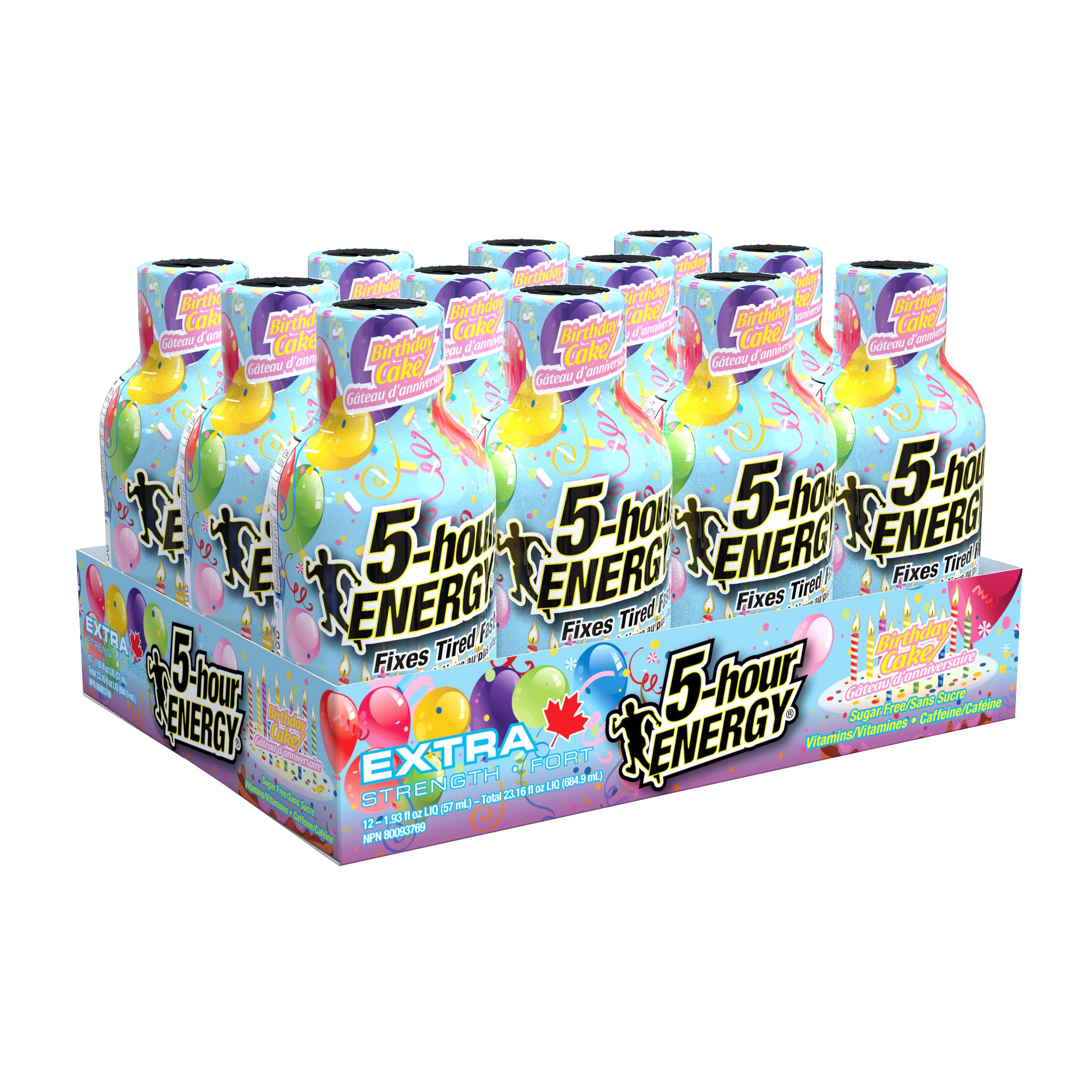 Birthday Cake Flavour - Extra Strength 5-hour ENERGY® Shots