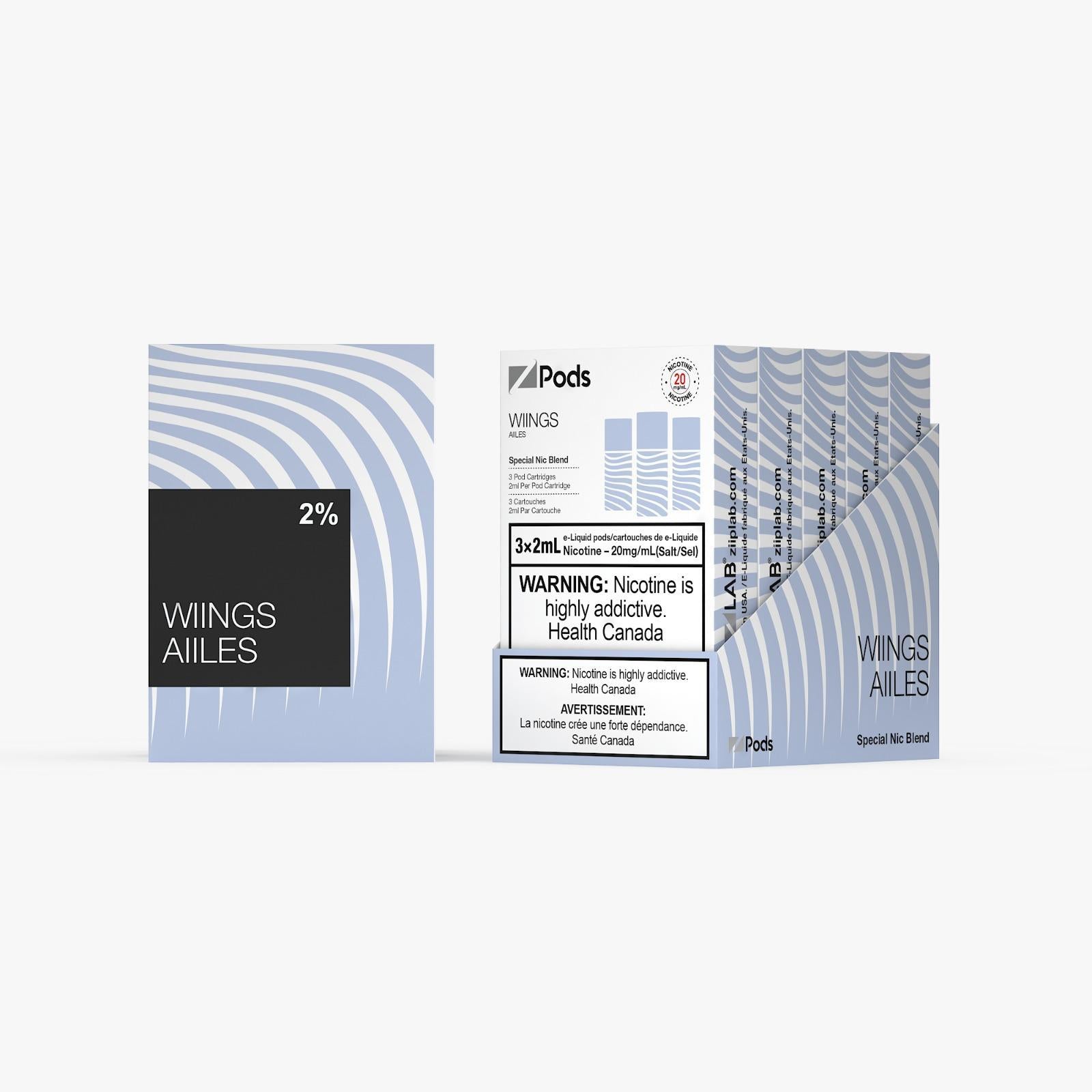 WIINGS - Z Pods Special NIC - 20mg - Premium