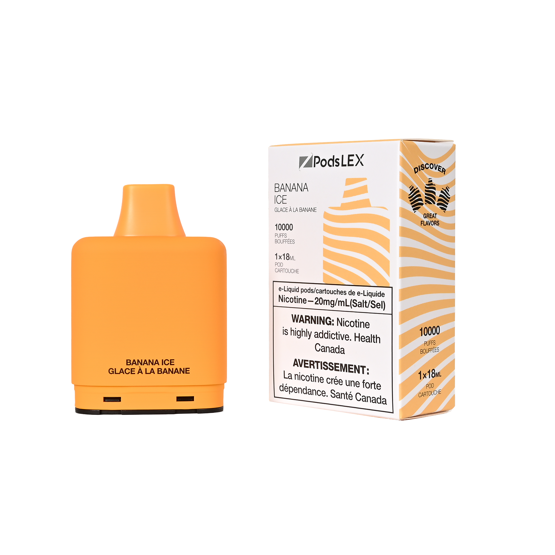 BANANA ICE - ZPODS LEX 10K - 1 PC