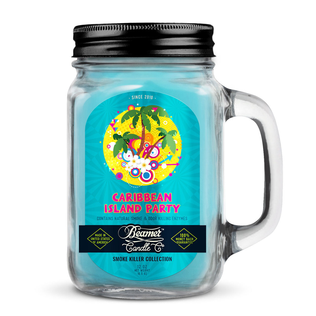 Caribbean Island Party - BEAMER CANDLE - SMOKE KILLER COLLECTION