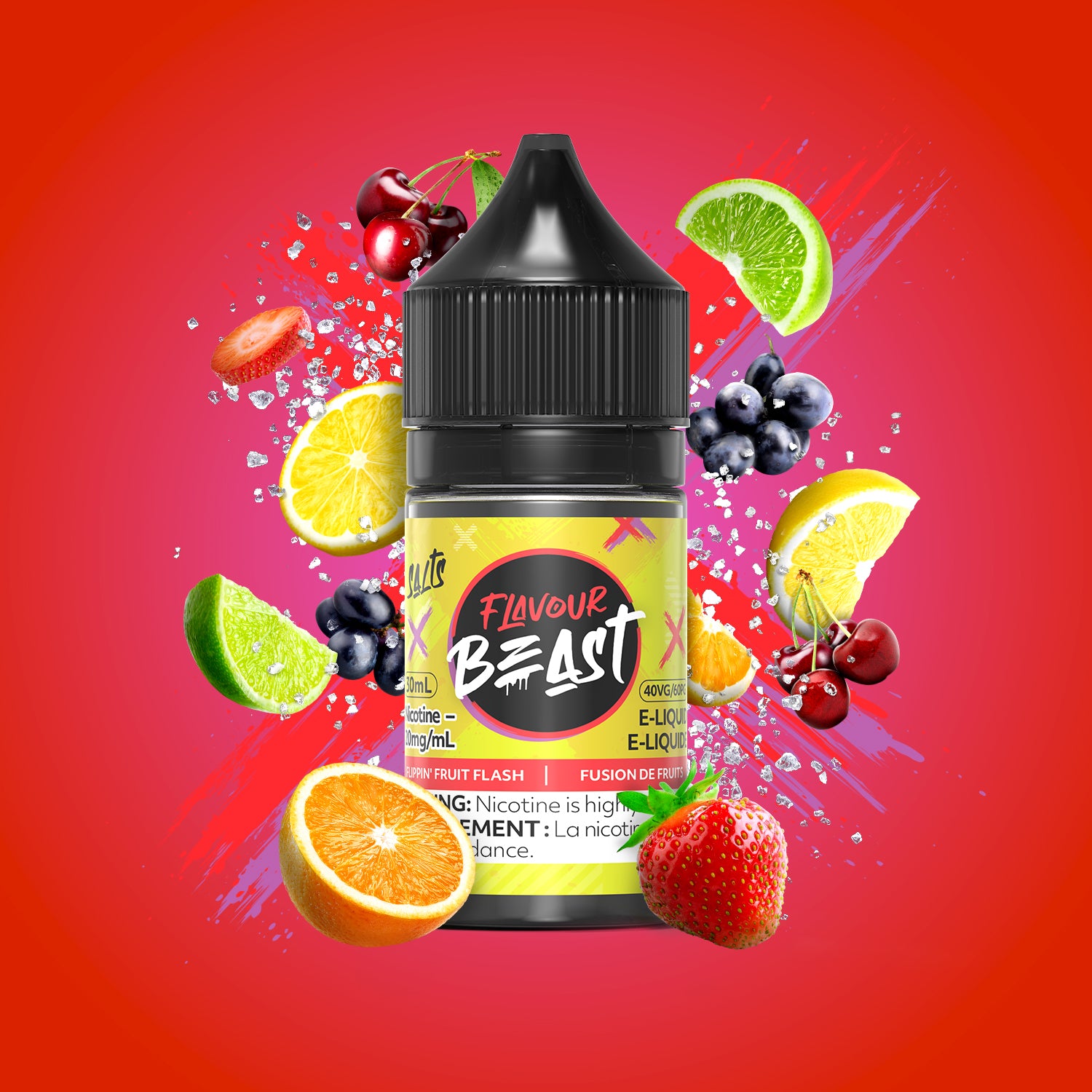 FLIPPIN' FRUIT FLASH - Flavour Beast E-Liquid - 30ml - EXCISED