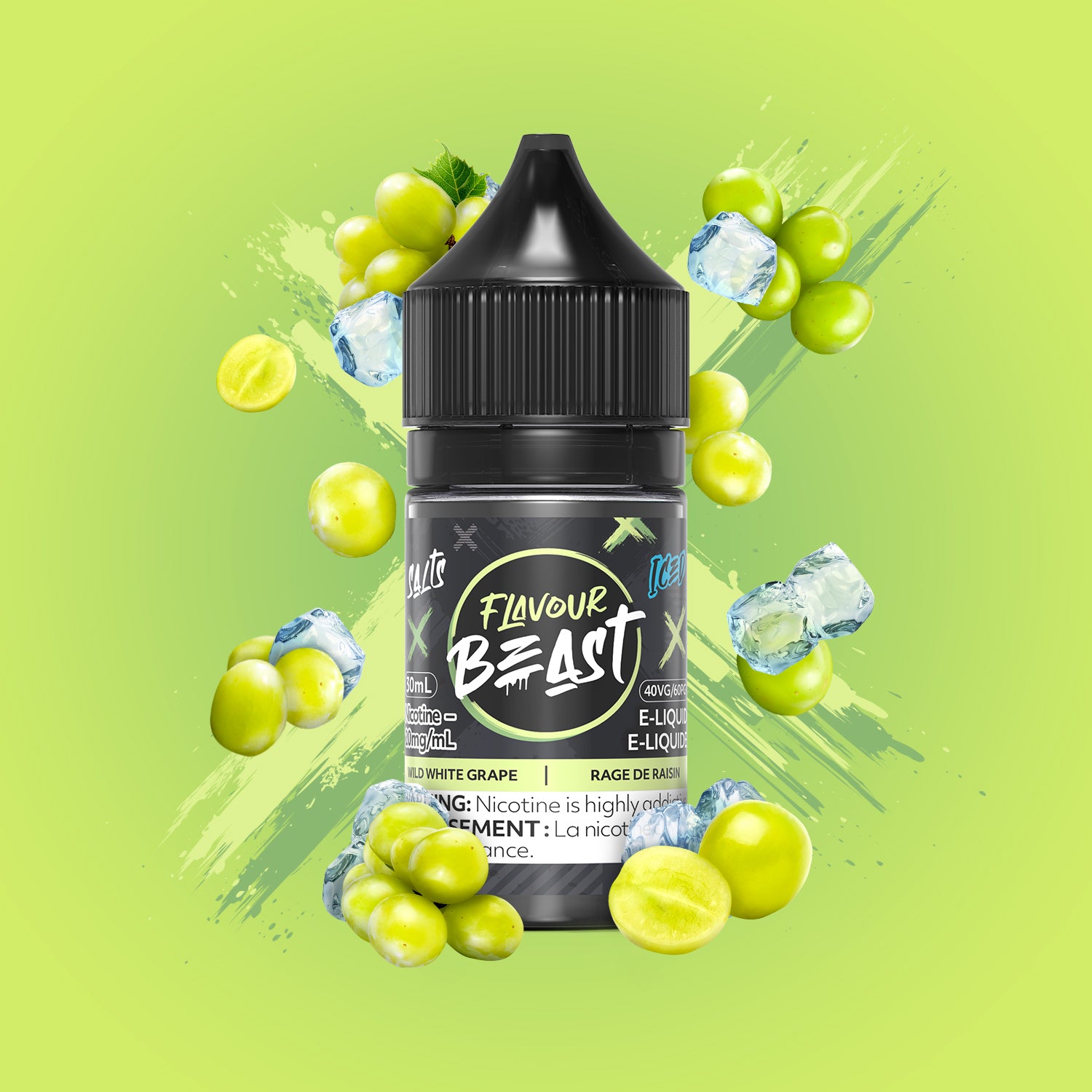 WILD WHITE GRAPE - Flavour Beast E-Liquid - 30ml - EXCISED