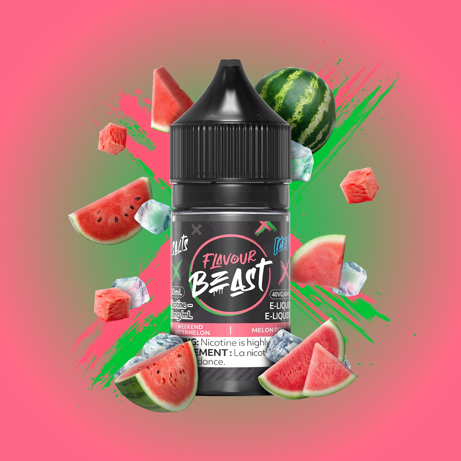 Weekend Watermelon - Flavour Beast E-Liquid - 30ml
