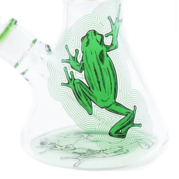 14" Untamed Collection, Frog 12 Arm Perk, Ice Catcher Waterpipe