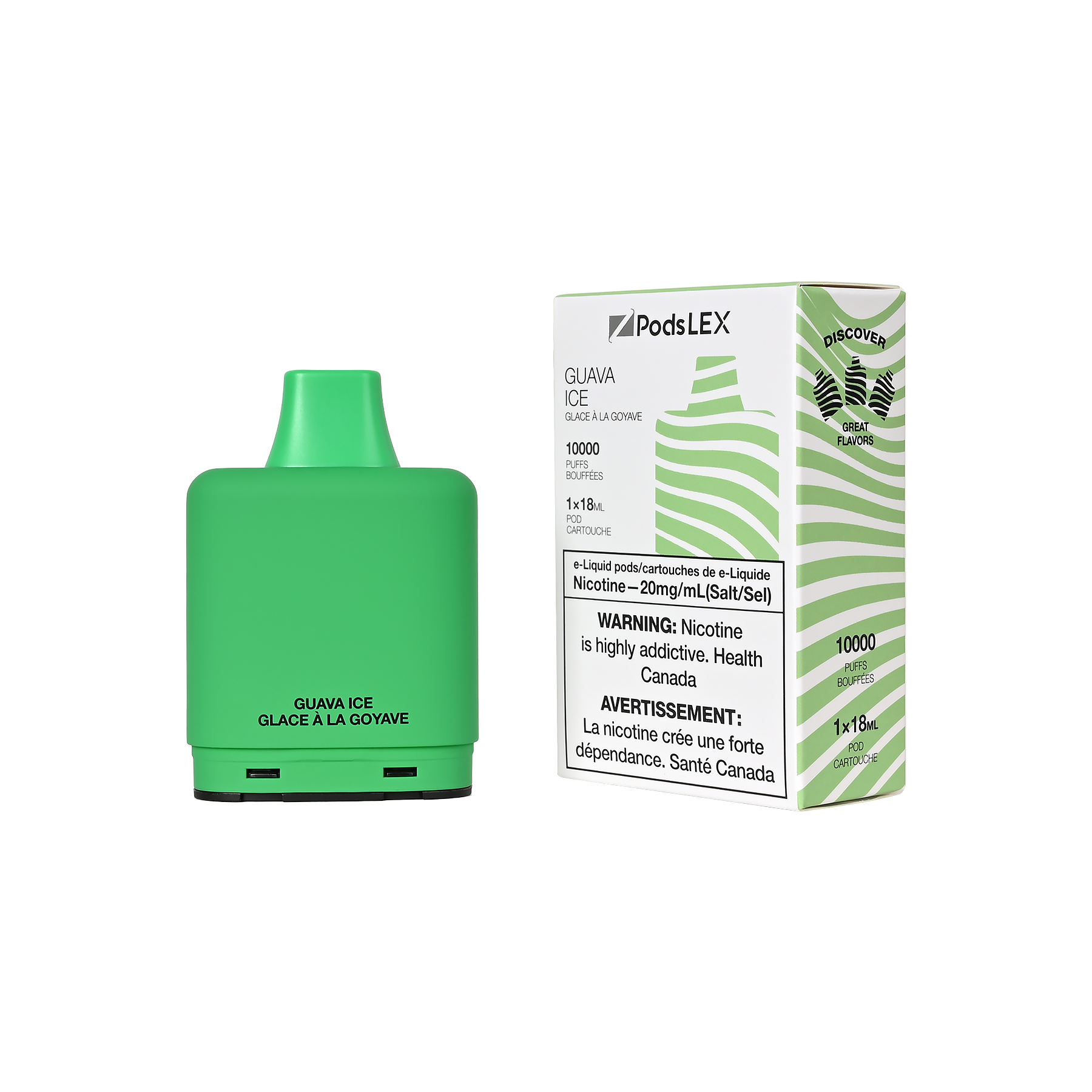 GUAVA ICE - ZPODS LEX 10K- 1 PC