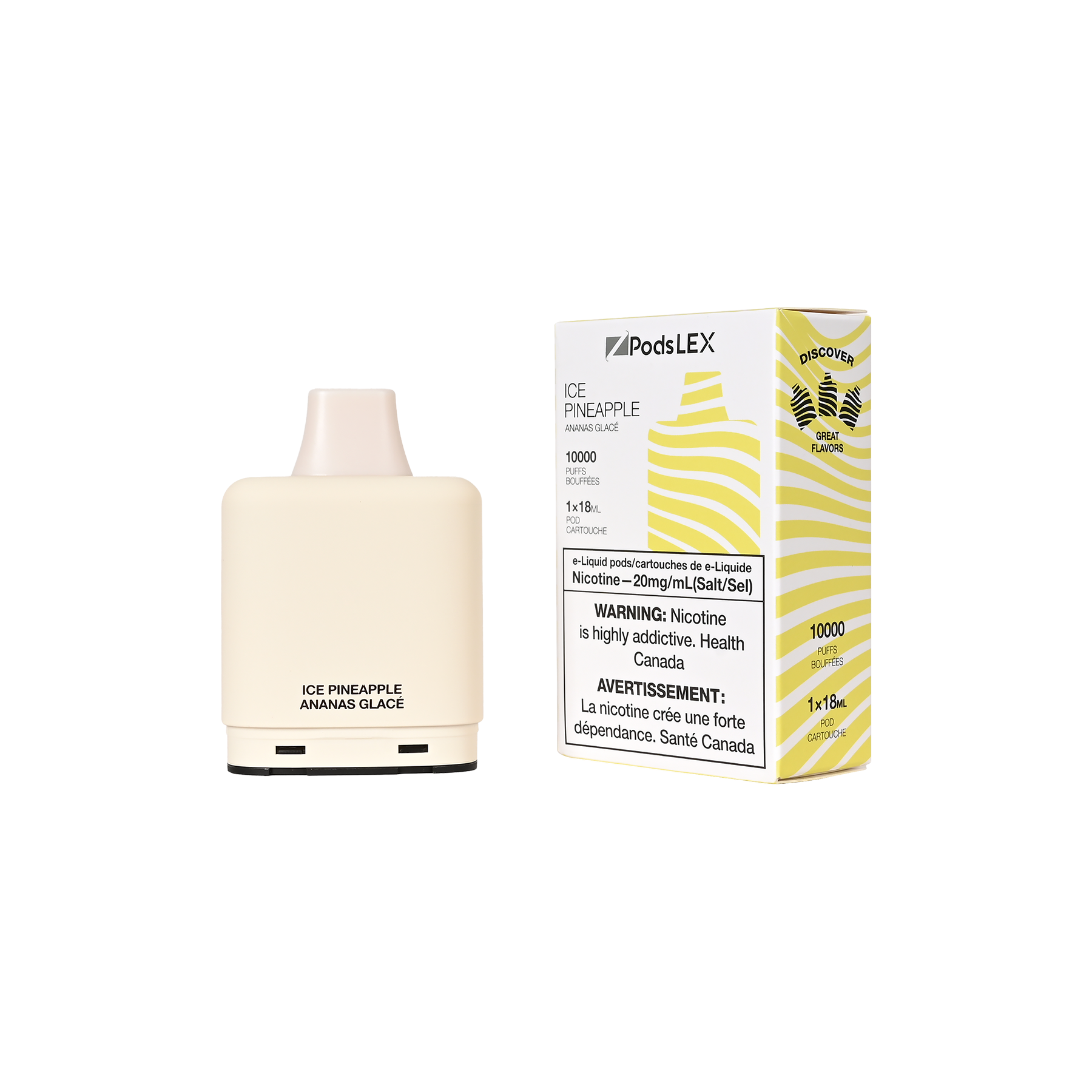 ICE PINEAPPLE - ZPODS LEX 10K - 1 PC