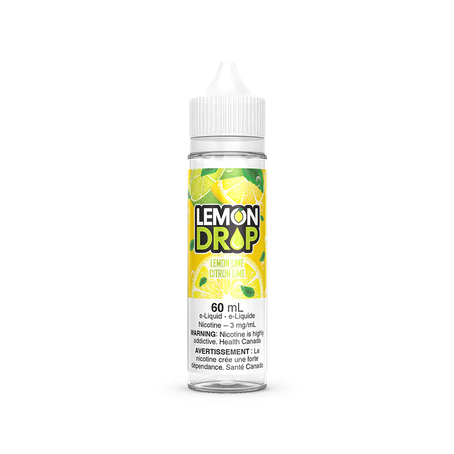 LEMON LIME - Lemon Drop 60ml - FREE BASE - E-Liquid