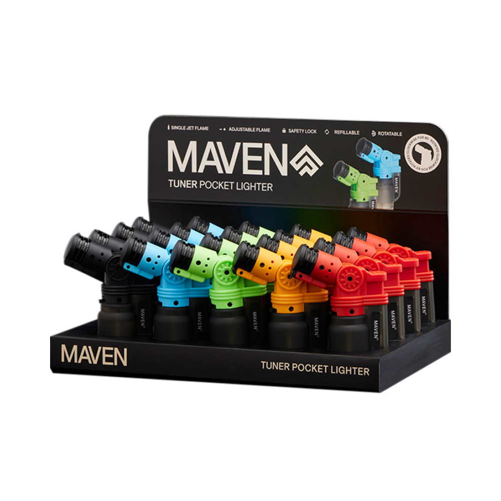 Maven TUNER - Pocket Torch Lighter - 20ct