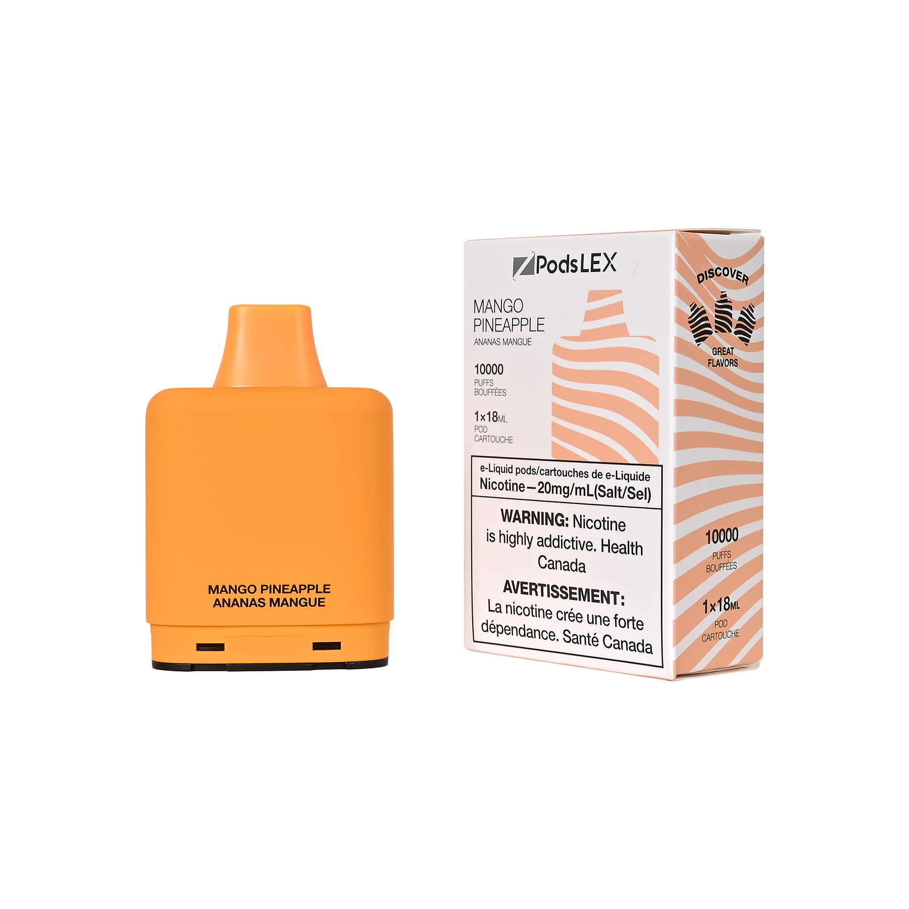 MANGO PINEAPPLE - ZPODS LEX 10K - 1 PC