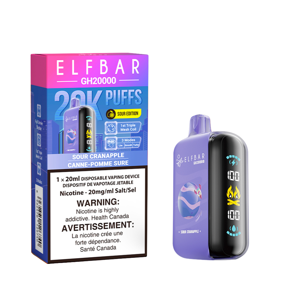 SOUR CRANAPPLE - ELF Bar GH20K - 5ct