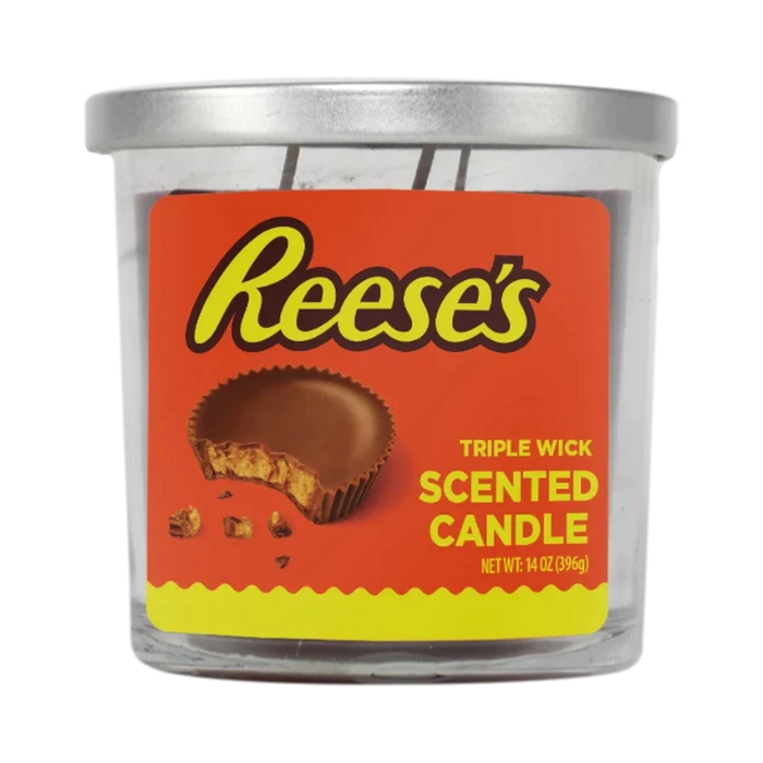 REESE'S PEANUT BUTTER - 3 Wick Scented Candle - 14oz