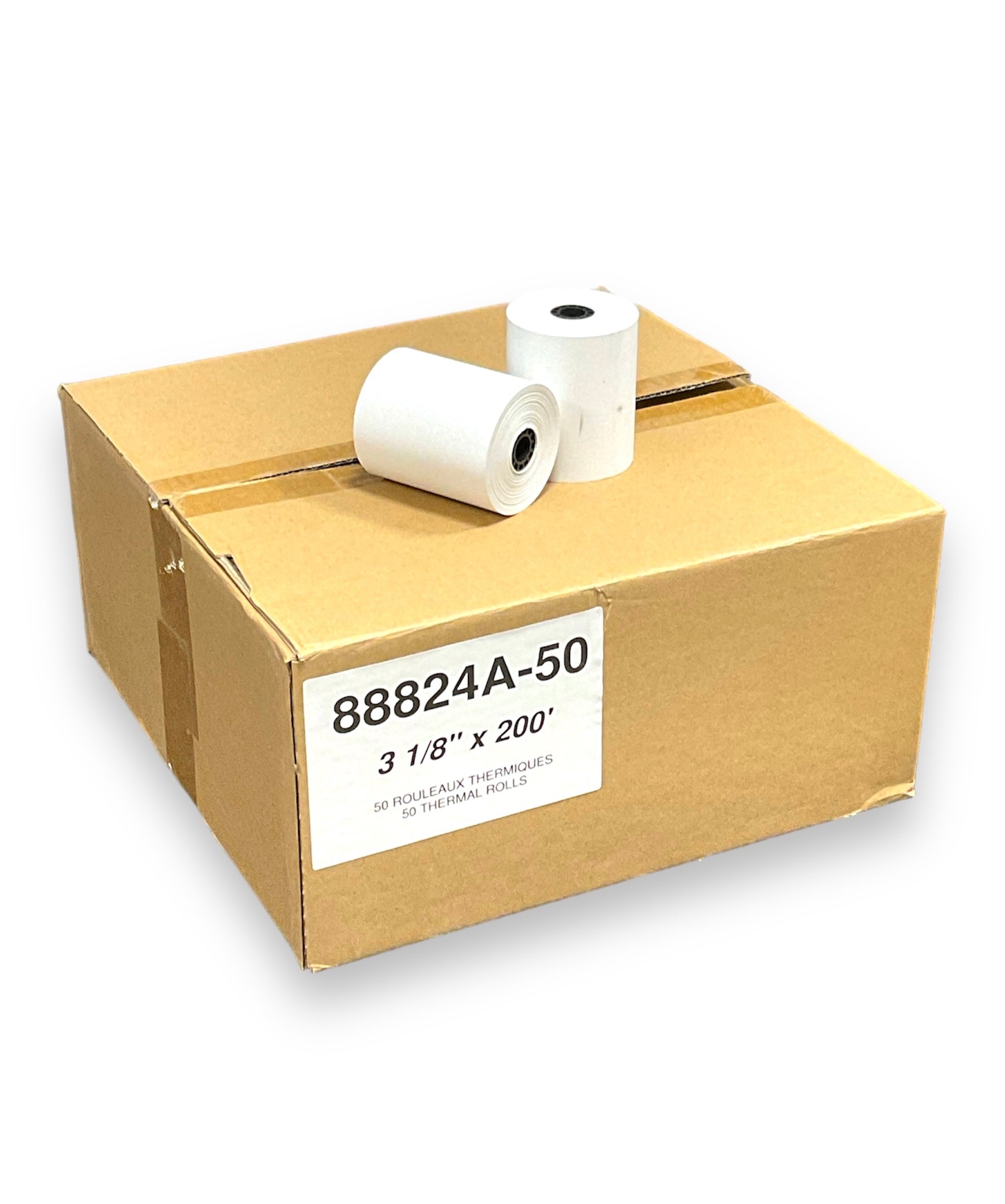 REGISTER ROLL - 50rolls : 3 1/8" X 200'