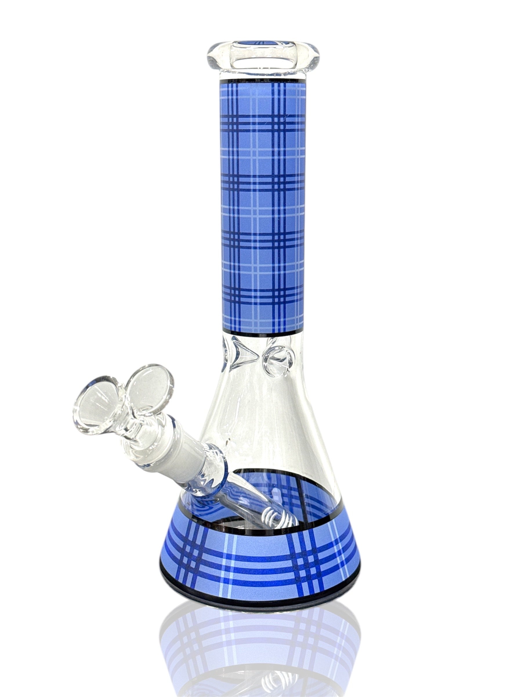 10" - CRS - Glass water pipe