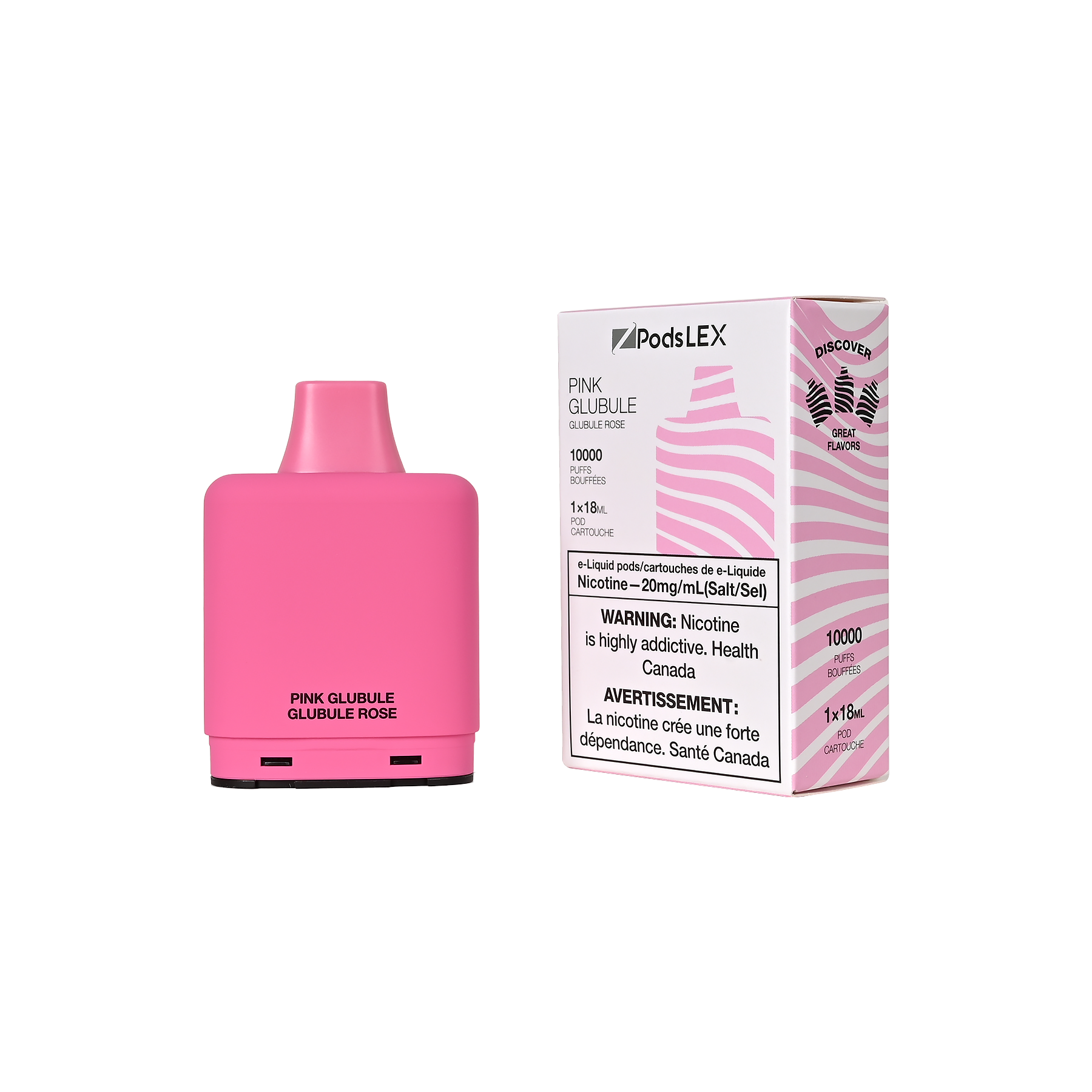 PINK GLUBULE - ZPODS LEX 10K - 1 PC