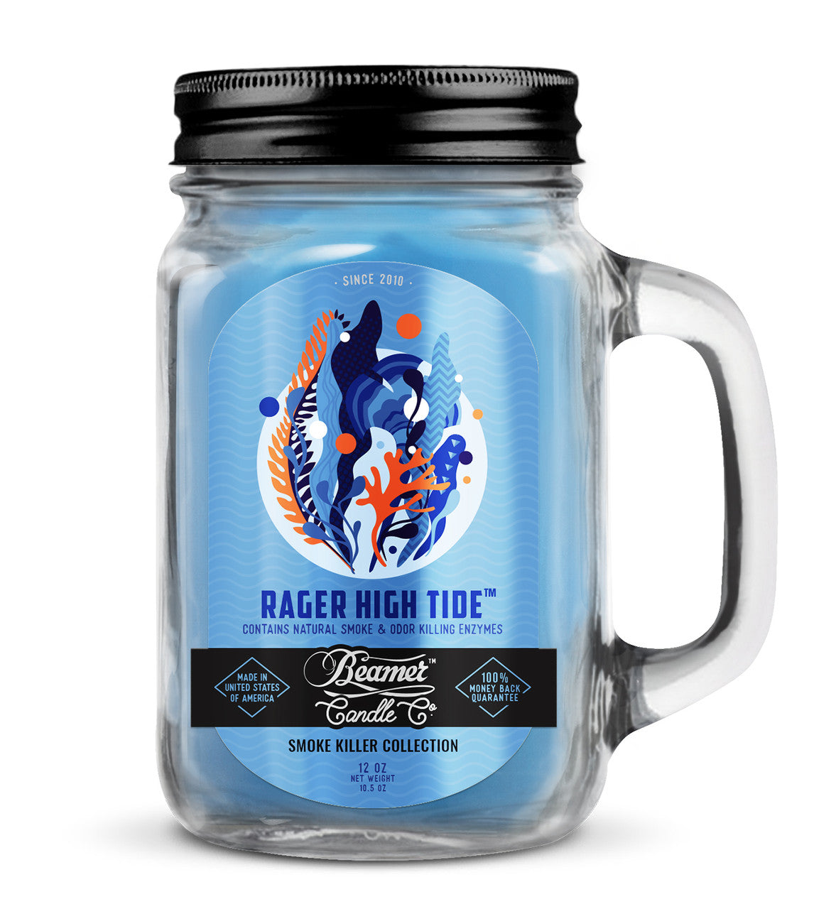 RAGER HIGH TIDE - BEAMER CANDLE - SMOKE KILLER COLLECTION