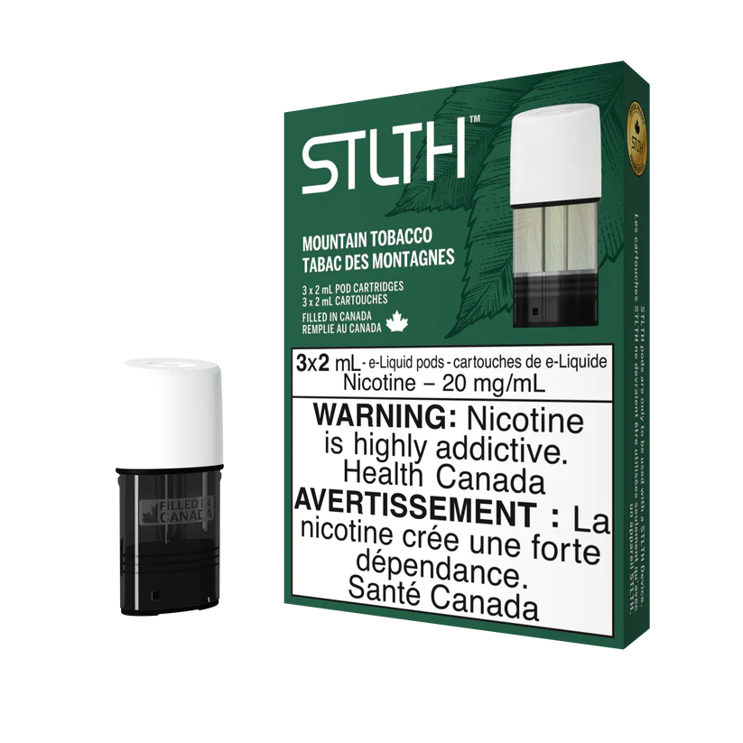 Mountain Tobacco - STLTH Pod Pack - 20mg -