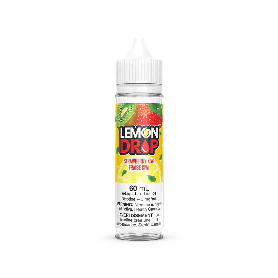STRAWBERRY KIWI - Lemon Drop 60ml - FREE BASE - E-Liquid