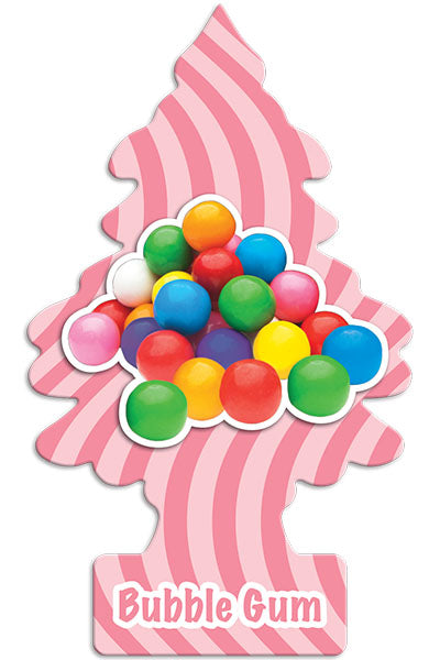 BUBBLE GUM - LITTLE TREE - AIR FRESHNER - 24ct