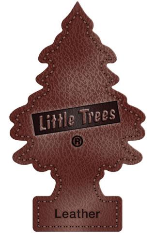 LEATHER - LITTLE TREE - AIR FRESHNER - 24ct