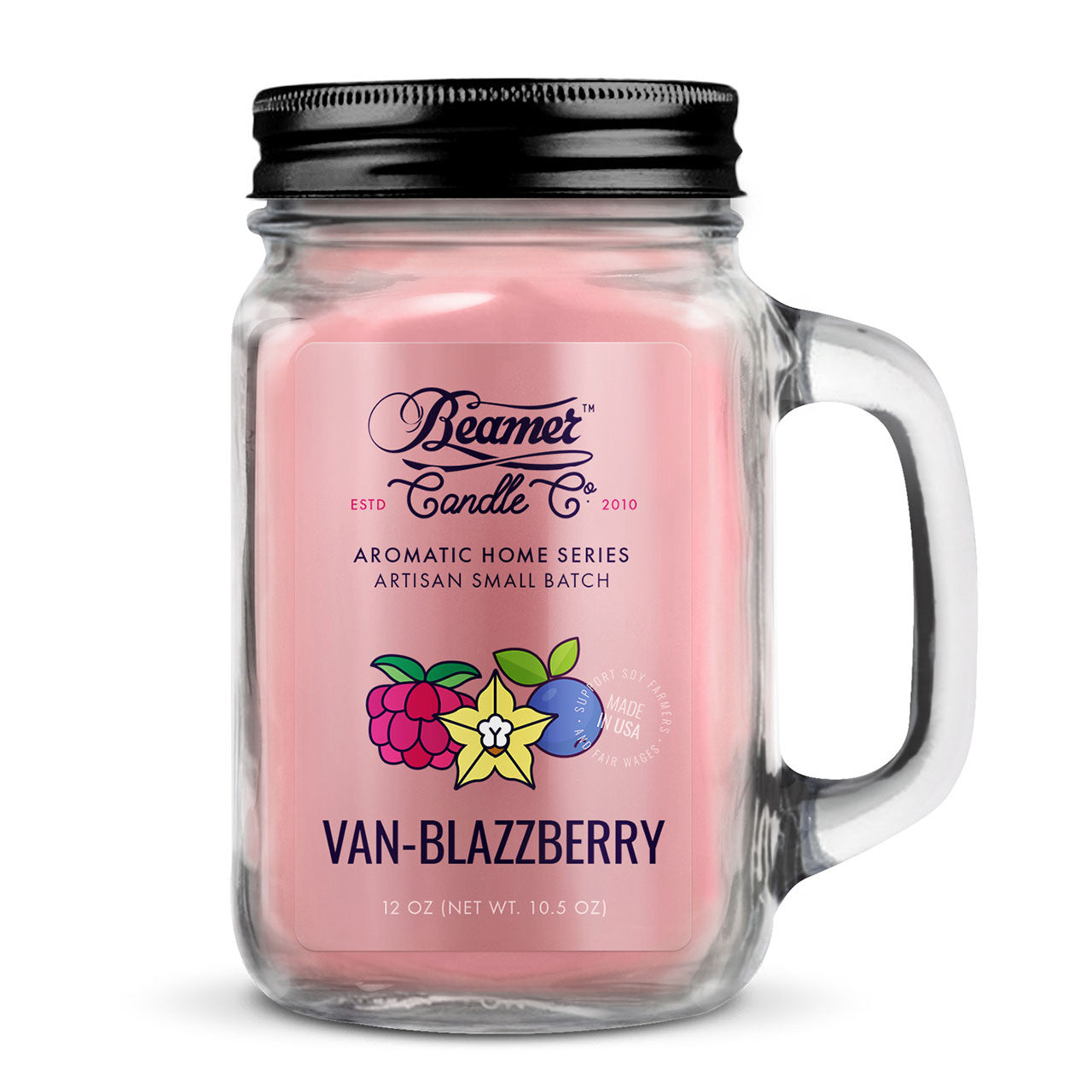 VAN BLAZZBERRY - BEAMER CANDLE - SMOKE KILLER COLLECTION