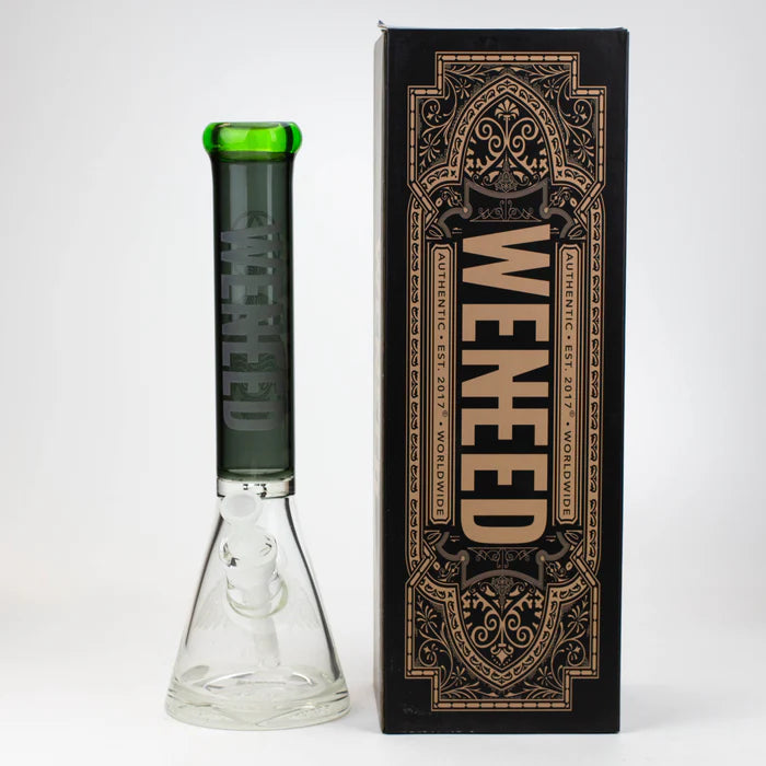 WENEED 15" - Glass Beaker - Water Pipe