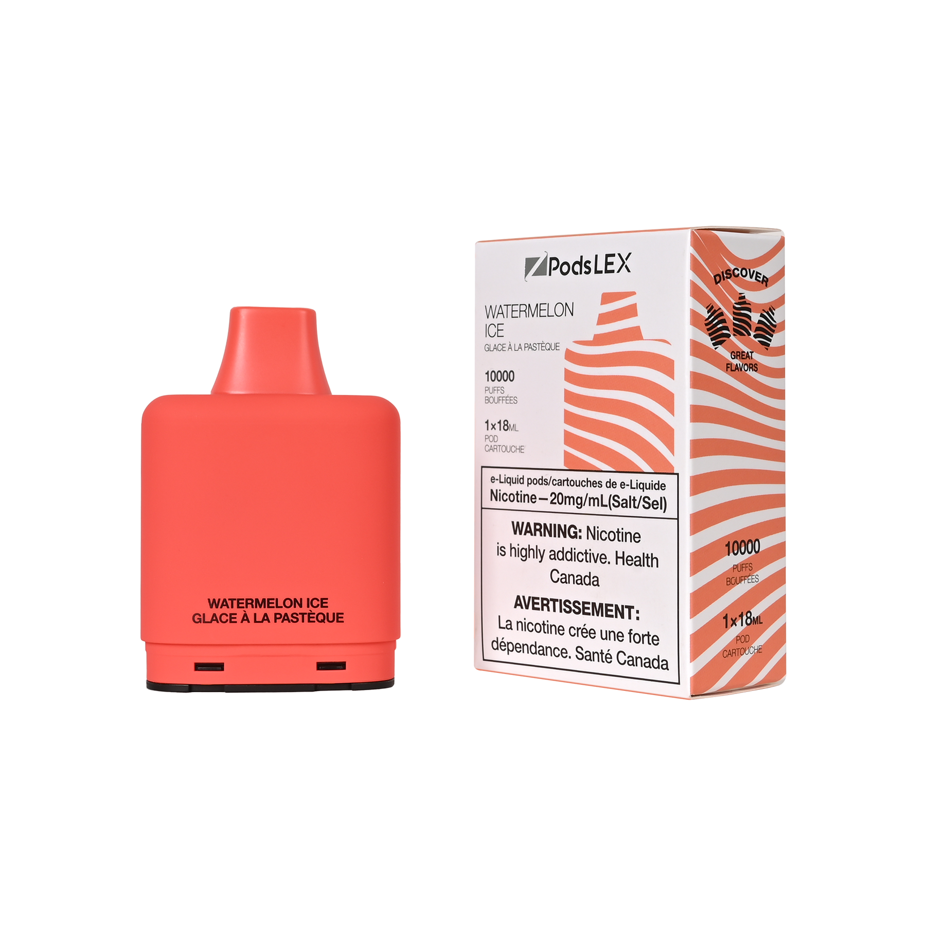 WATERMELON ICE - ZPODS LEX 10K- 1 PC