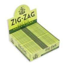 Zig Zag - Organic Hemp King Slim - Papers & Tips - 24ct