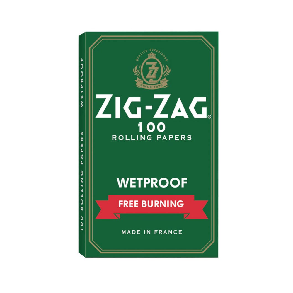 Zig Zag Green Wetproof Papers - 25ct