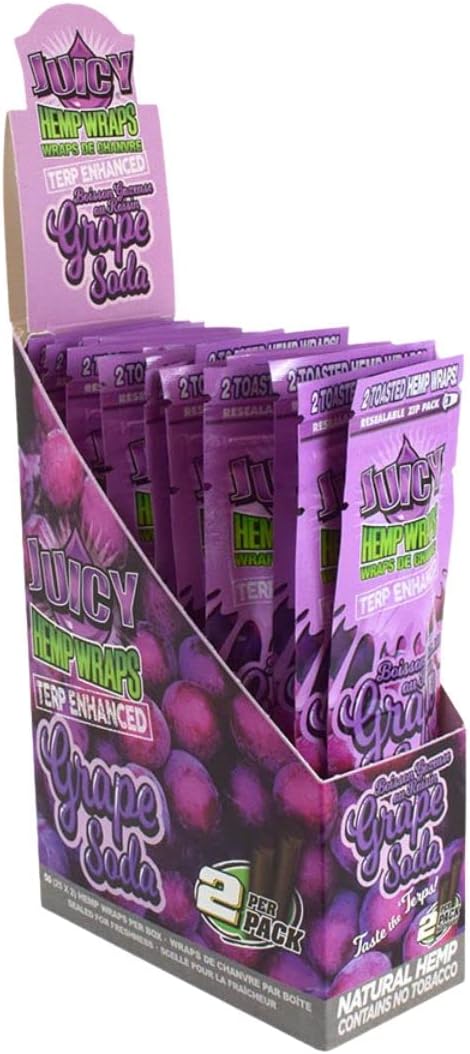 JUICY JAY HEMP WRAPS - GRAPE SODA