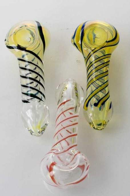 Soft glass hand pipe