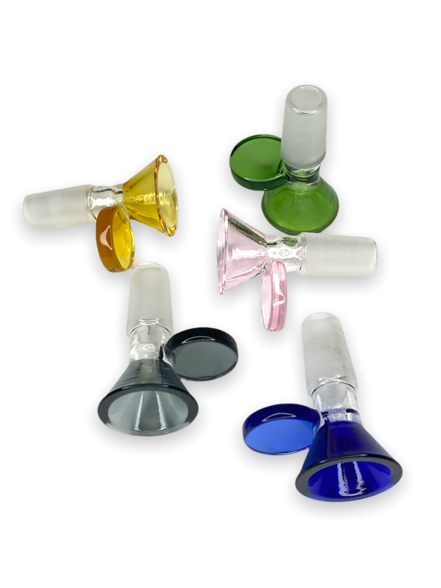 Bowls 14mm - Colored - Assorted - Display of 24pcs