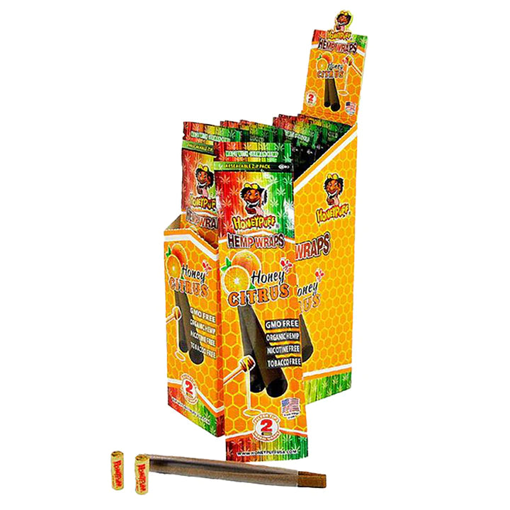 Honey Puff Hemp Wraps - Honey Citrus