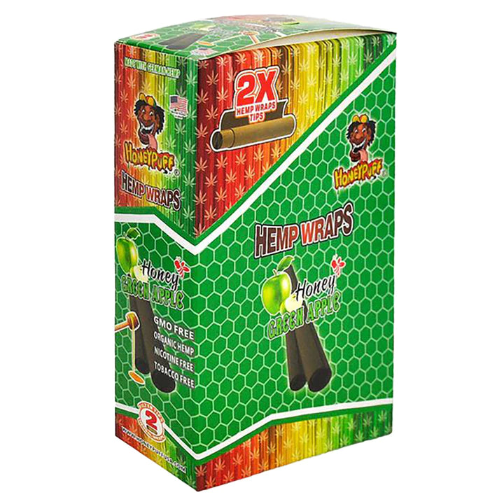 Honey Puff Hemp Wraps - Green Apple