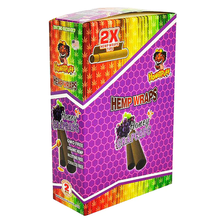 Honey Puff Hemp Wraps - Grape Ape