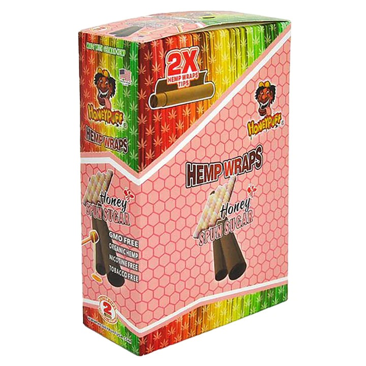 Honey Puff Hemp Wraps - Spun Sugar