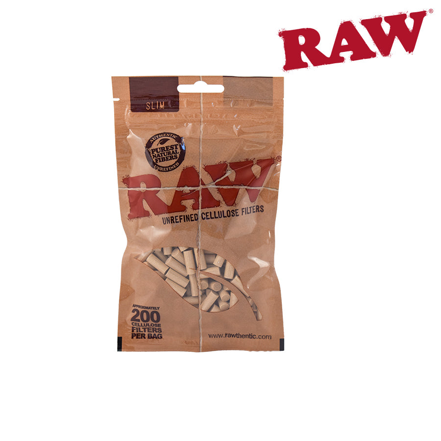 RAW Classic Slim Filters - Unrefined Cellulose