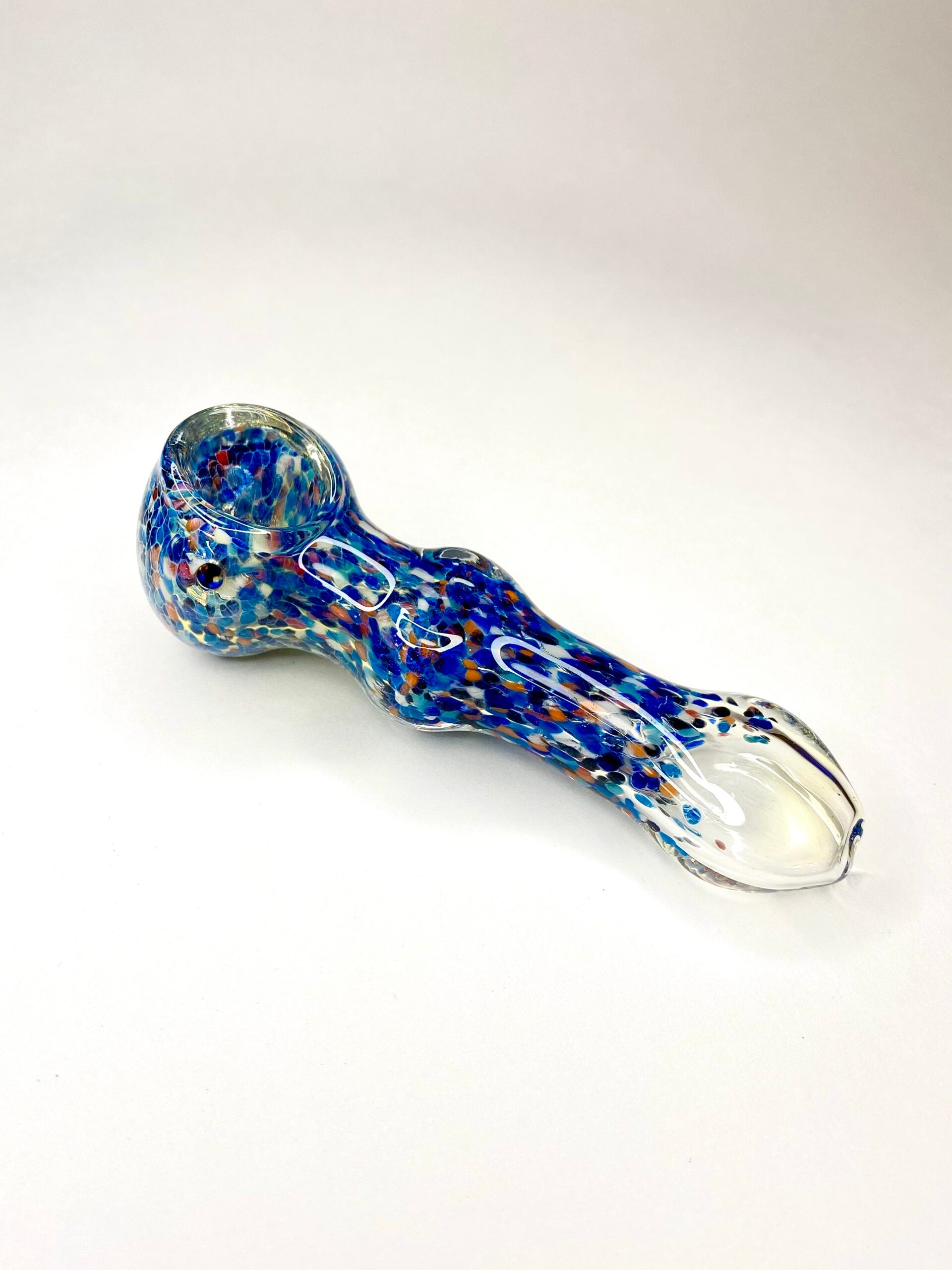 Glass Hand Pipe - Clownish