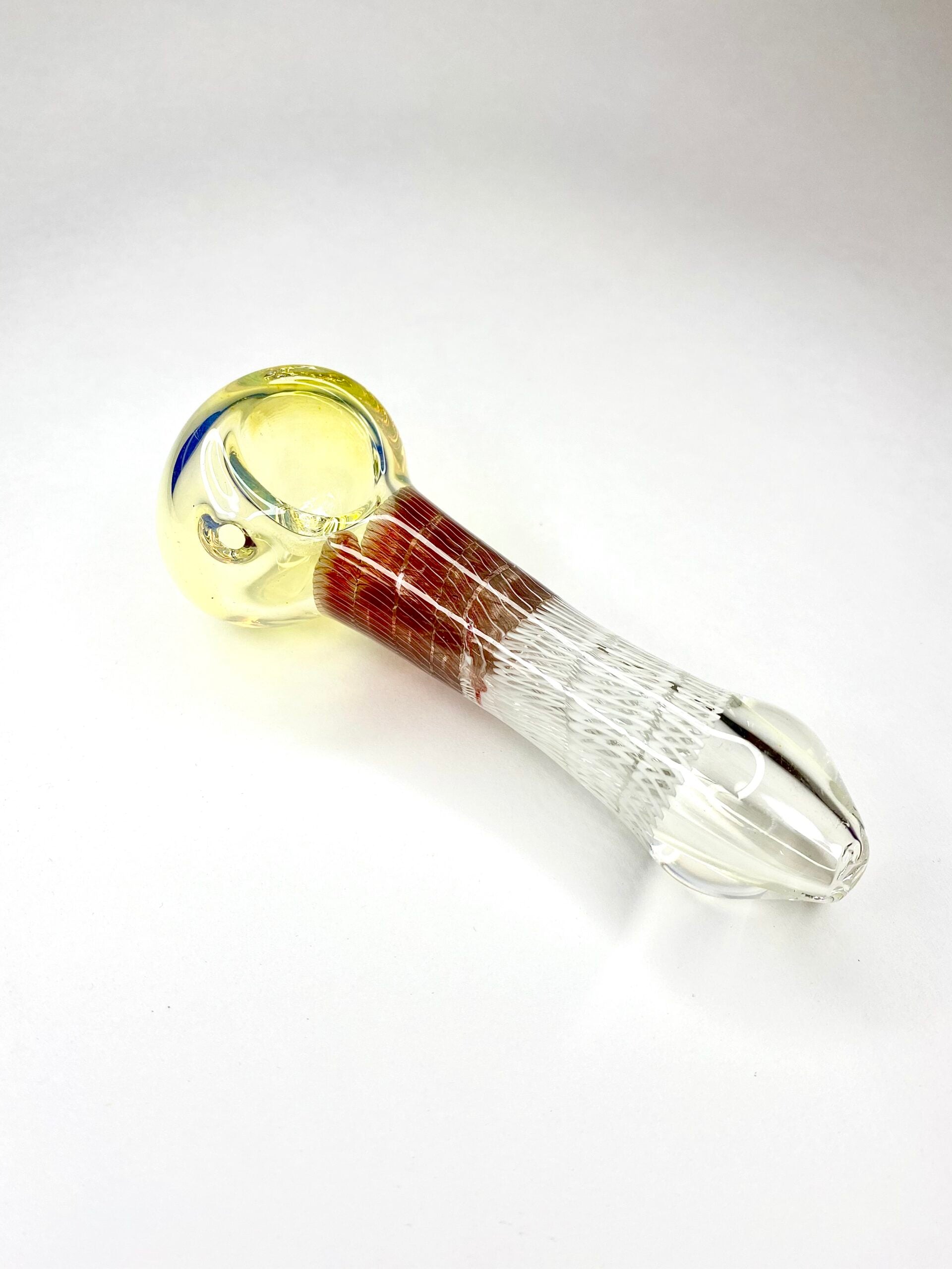 Glass Hand Pipe - Cross