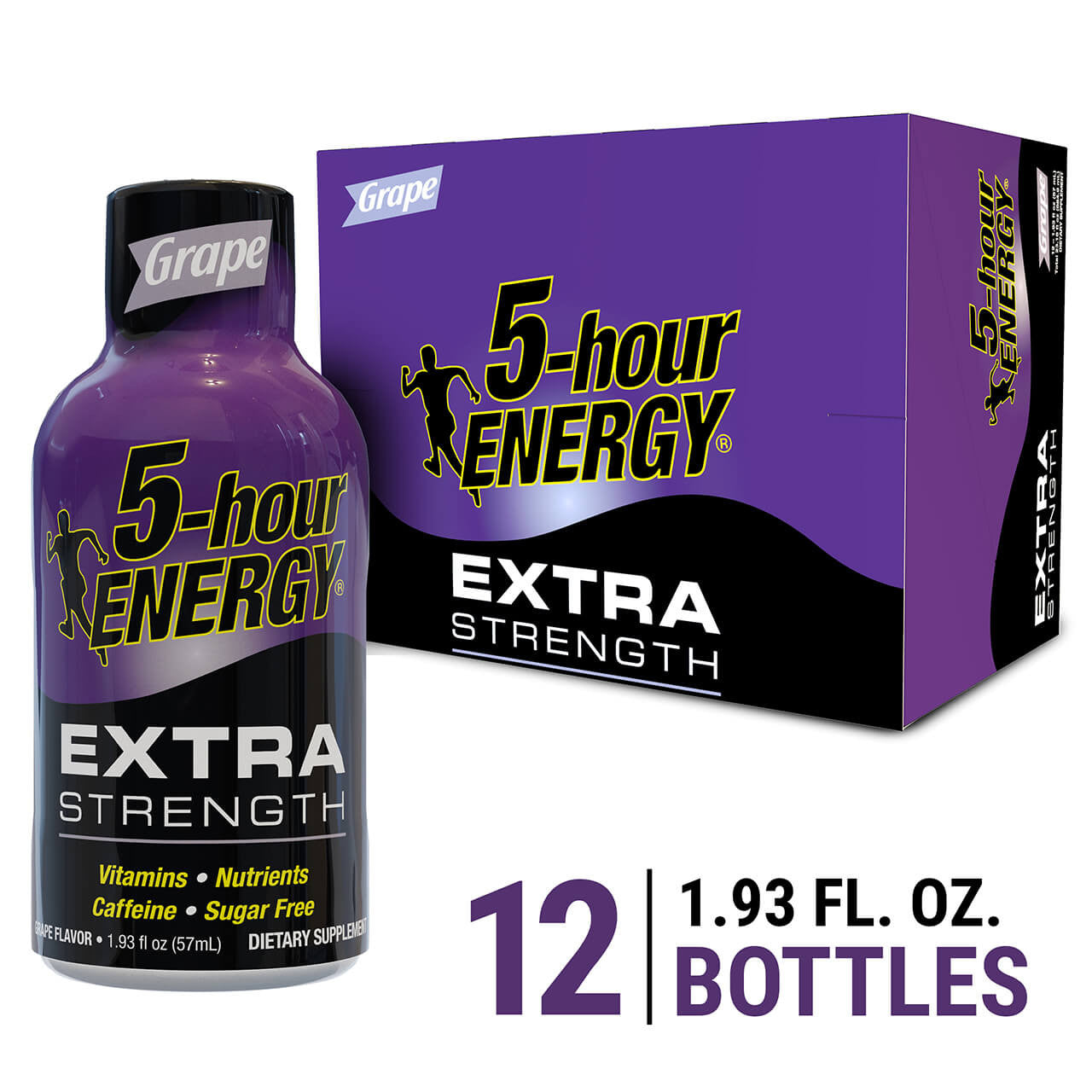 Grape Flavor - Extra Strength 5-hour ENERGY® Shots