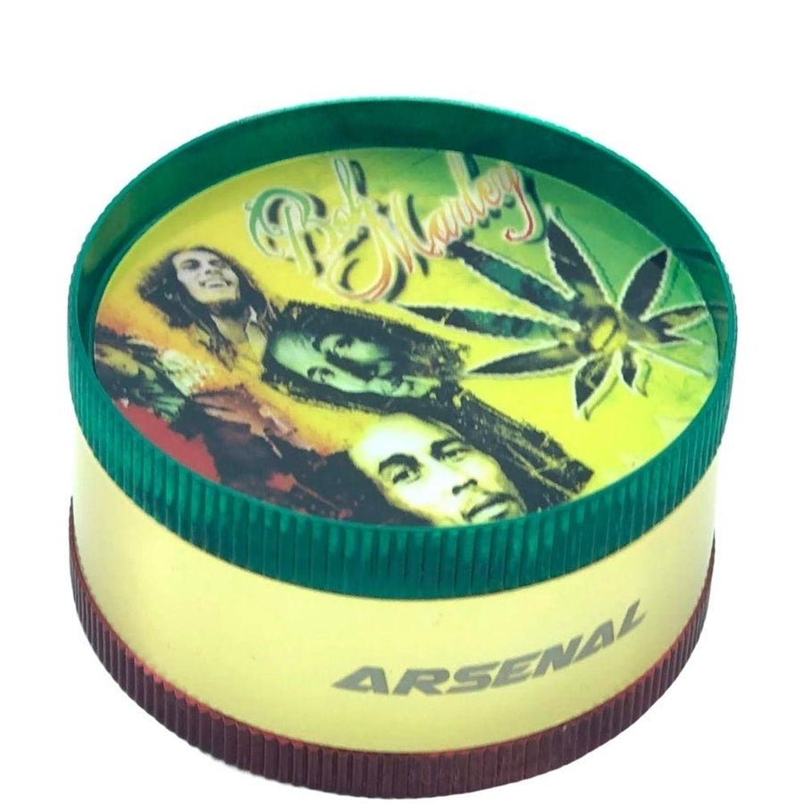 Arsenal Grinder - Bob Marley - 52mm 3-Piece